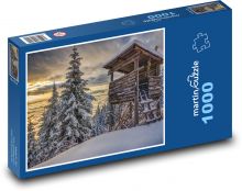 Winter in Kärnten Puzzle 1000 Teile - 60 x 46 cm