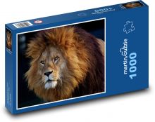 Löwe mit großer Mähne Puzzle 1000 Teile - 60 x 46 cm