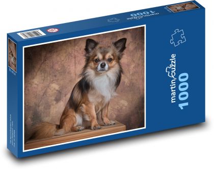 Pes - Čivava - Puzzle 1000 dílků, rozměr 60x46 cm