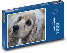 Cocker Spaniel, dog portrait Puzzle 1000 pieces - 60 x 46 cm 