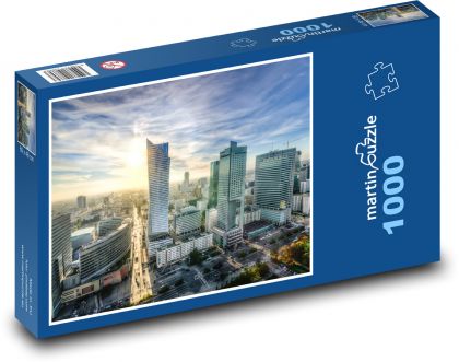 Poland - Warsaw - Puzzle 1000 pieces, size 60x46 cm 