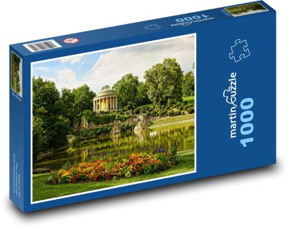 Leopoldinen Temple, Historic Chateau Park - Puzzle 1000 pieces, size 60x46 cm 