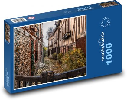 Francie - Honfleur - Puzzle 1000 dílků, rozměr 60x46 cm