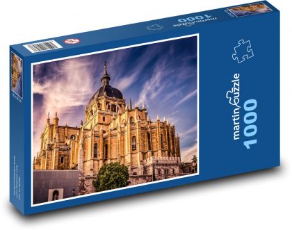 Katedrála v Madridu - Španělsko - puzzle 1000 dílků