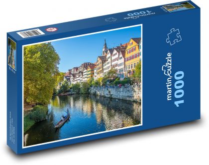 Německo - Tübingen - puzzle 1000 dílků