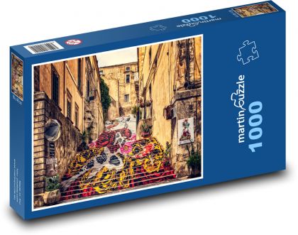 Sicílie - Noto - Puzzle 1000 dílků, rozměr 60x46 cm