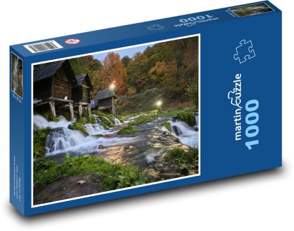 Krajina, voda, řeka - Puzzle 1000 dílků, rozměr 60x46 cm