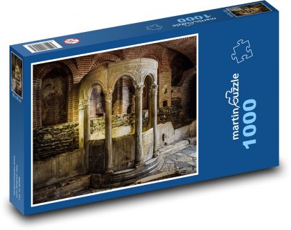 Řecko - Katakomby - Puzzle 1000 dílků, rozměr 60x46 cm