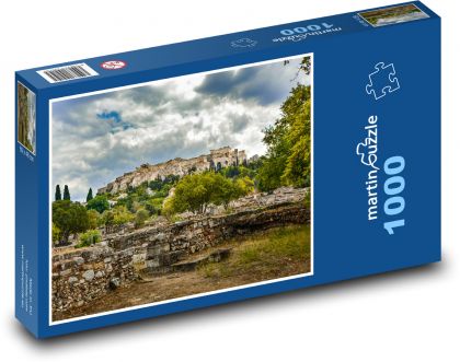 Řecko - Akropolis, Atény - Puzzle 1000 dílků, rozměr 60x46 cm