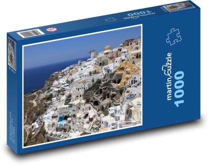 Grécko - Stredomorské - Puzzle 1000 dielikov, rozmer 60x46 cm