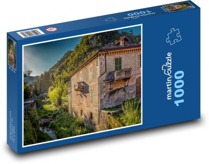 Italská architektura - Piemont - puzzle 1000 dílků