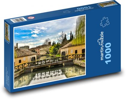 Itálie - Portogruaro - Puzzle 1000 dílků, rozměr 60x46 cm