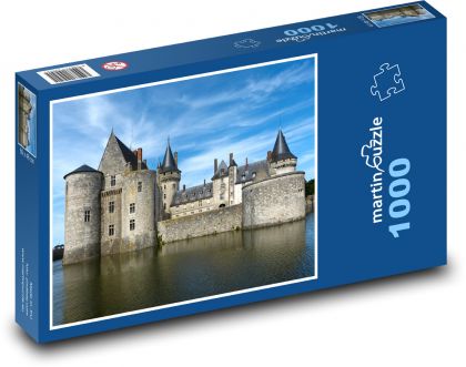 Francie, hrad - Puzzle 1000 dílků, rozměr 60x46 cm