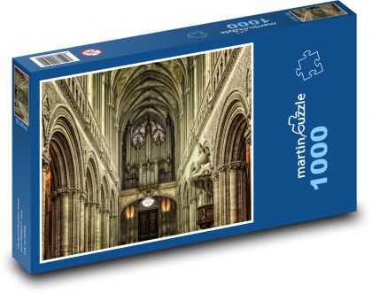Francie, Notre-Dame - puzzle 1000 dílků