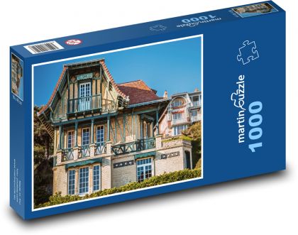 Normandie, Villa Le Havre - Puzzle 1000 dílků, rozměr 60x46 cm