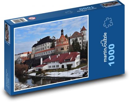 Česká Republika - Jindřichův Hradec - Puzzle 1000 dielikov, rozmer 60x46 cm