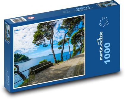 Chorvátsko - more - Puzzle 1000 dielikov, rozmer 60x46 cm