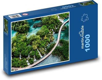 Croatia - Plitvice - Puzzle 1000 pieces, size 60x46 cm 