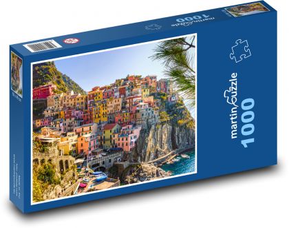 Taliansko - Cinque Terre - Puzzle 1000 dielikov, rozmer 60x46 cm