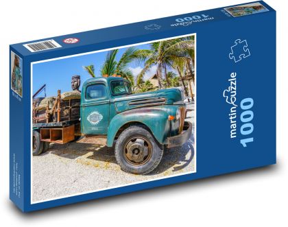 Nákladní auto - Ford - Puzzle 1000 dílků, rozměr 60x46 cm