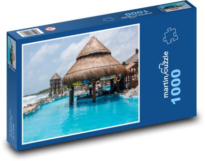 Bar - moře - Puzzle 1000 dílků, rozměr 60x46 cm