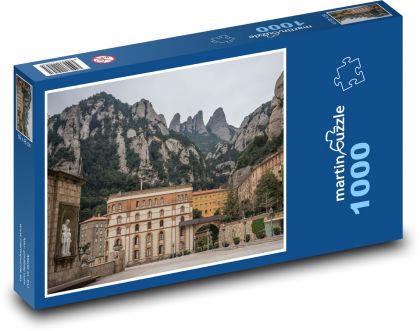 Španělsko - klášter - Puzzle 1000 dílků, rozměr 60x46 cm