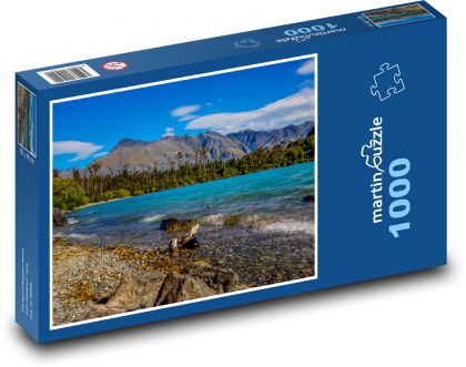 New Zealand - lake - Puzzle 1000 pieces, size 60x46 cm 