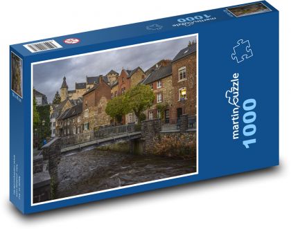Německo - město - Puzzle 1000 dílků, rozměr 60x46 cm
