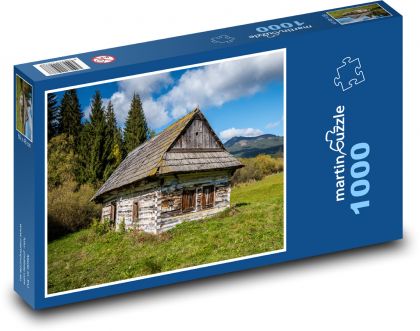 Verlassenes Ferienhaus in der Slowakei - Puzzle - 1000 Teile