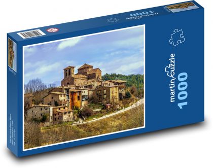 Francie - venkov - Puzzle 1000 dílků, rozměr 60x46 cm