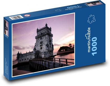 Portugalsko - Lisabon - Puzzle 1000 dílků, rozměr 60x46 cm