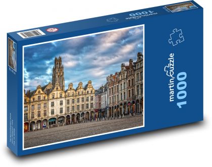 Arras, a historic square in France - Puzzle 1000 pieces, size 60x46 cm 