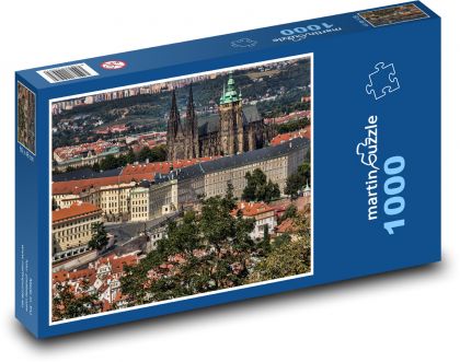 Pražský hrad - Praha - Puzzle 1000 dielikov, rozmer 60x46 cm
