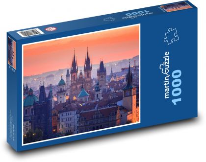 Prague, Czech Republic - Puzzle 1000 pieces, size 60x46 cm 