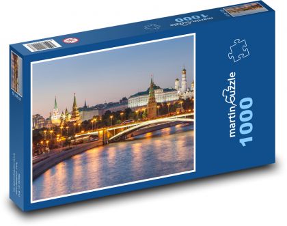 Rusko - Moskva - Puzzle 1000 dielikov, rozmer 60x46 cm