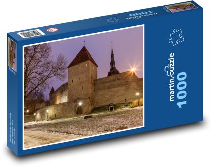 Estonia - Tallinn - Puzzle 1000 pieces, size 60x46 cm 