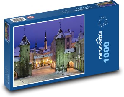 Estónsko - Tallinn - Puzzle 1000 dielikov, rozmer 60x46 cm
