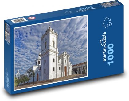 Kolumbie - kostel - Puzzle 1000 dílků, rozměr 60x46 cm