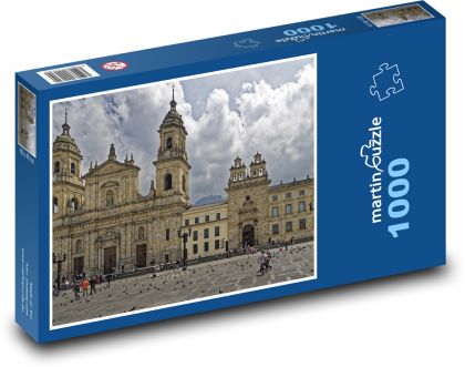 Kolumbie - Bogota - Puzzle 1000 dílků, rozměr 60x46 cm