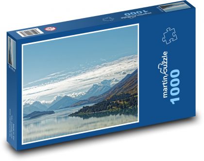 Nový Zéland - příroda - Puzzle 1000 dílků, rozměr 60x46 cm