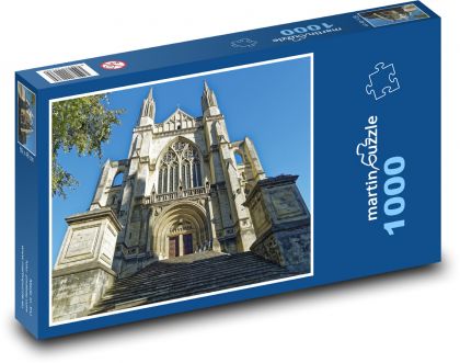 Nový Zéland - kostel - Puzzle 1000 dílků, rozměr 60x46 cm