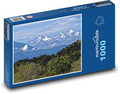 Kolumbie - Cordillera - Puzzle 1000 dílků, rozměr 60x46 cm