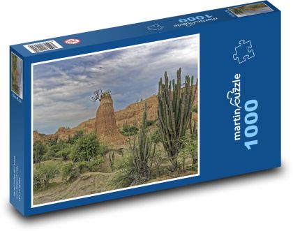 Kolumbia - Tatacoa - Puzzle 1000 elementów, rozmiar 60x46 cm