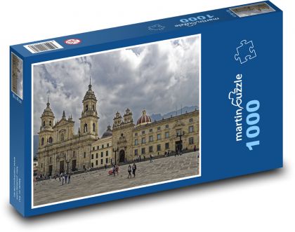 Bogota, hlavné mesto Kolumbie - Puzzle 1000 dielikov, rozmer 60x46 cm