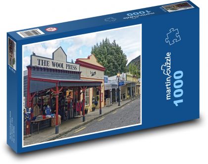 Nový Zéland - Arrowtown - Puzzle 1000 dílků, rozměr 60x46 cm
