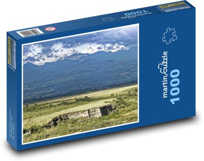 Kolumbie - Valle De Paletara - Puzzle 1000 dílků, rozměr 60x46 cm