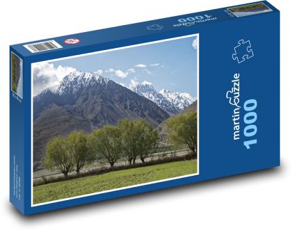Tajikistan - Pamir - Puzzle 1000 pieces, size 60x46 cm 