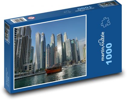 Dubaj - Zjednoczone Emiraty Arabskie - Puzzle 1000 elementów, rozmiar 60x46 cm