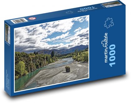 Nový Zéland - príroda - Puzzle 1000 dielikov, rozmer 60x46 cm