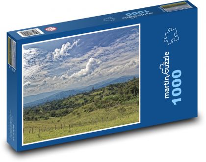Kolumbie - San Augustin - Puzzle 1000 dílků, rozměr 60x46 cm